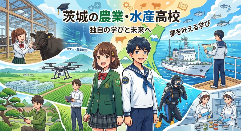 茨城の農業・水産高校の魅力とは？