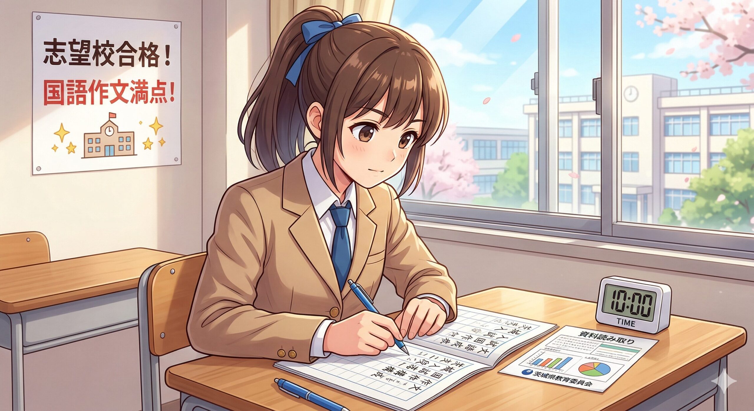 茨城入試国語作文で10点を取る二段落構成