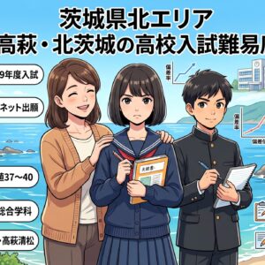 茨城県北エリア高萩・北茨城の高校入試難易度