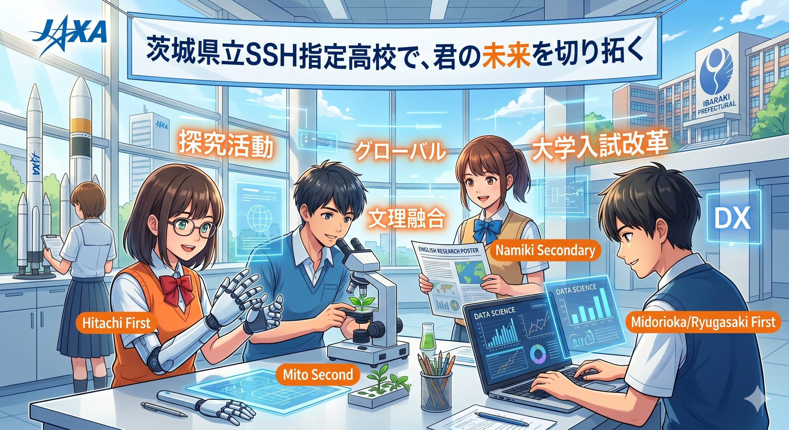 茨城県立SSH指定高校の進学メリットを分析