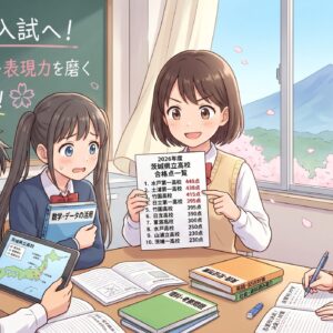 茨城県立高校入試合格点一覧から見る難易度比較(2026年度結果)