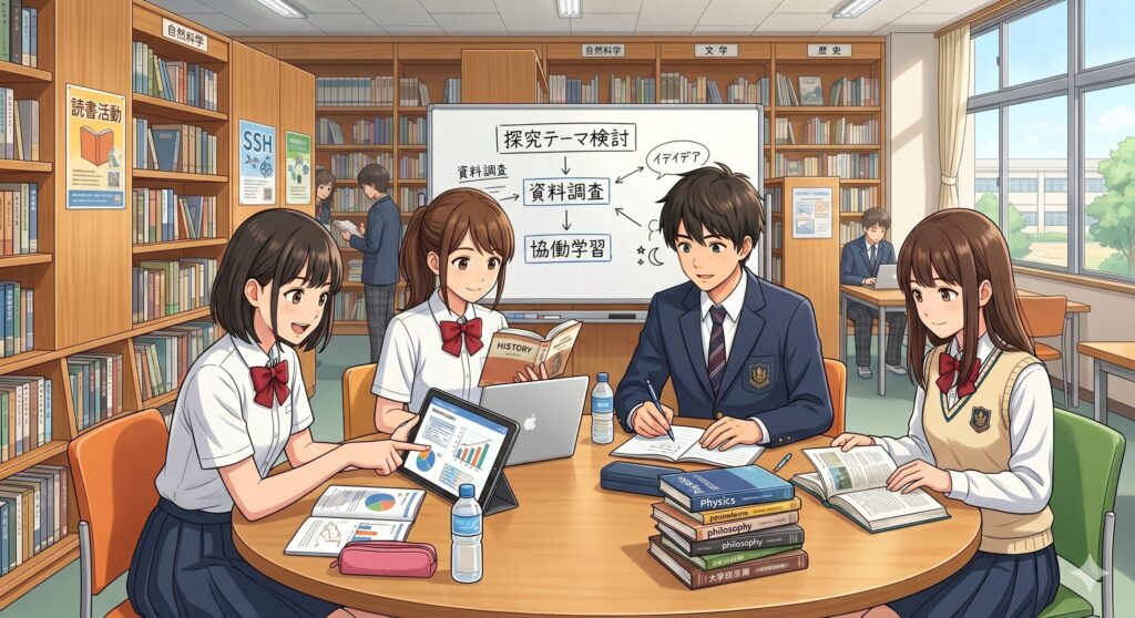茨城県立高校図書館が充実している学校リスト