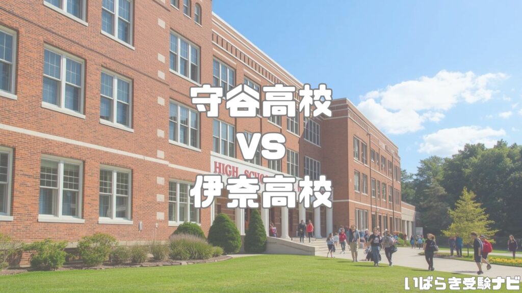 守谷高校vs伊奈高校｜偏差値・部活・進学先(2026-2027)